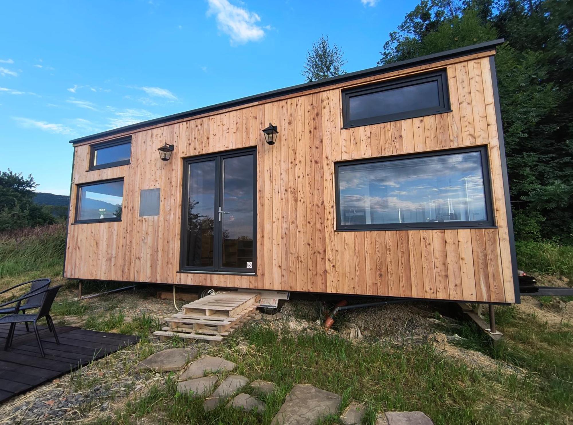 Villa Tiny House Chvalčov Esterno foto